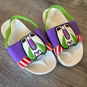 Buzz Lightyear Disney Youth Flipflop Sandals Size 7/8